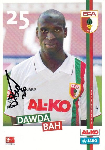 Autogramm Fussball | FC Augsburg | 2011 | Dawda BAH