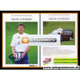 Autogramm Fussball | FC Bayern München | 1997 | Egon COORDES