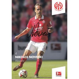 Autogramm Fussball | FSV Mainz 05 | 2014 | Nikolce NOVESKI