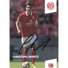Autogramm Fussball | FSV Mainz 05 | 2014 | Christoph MORITZ