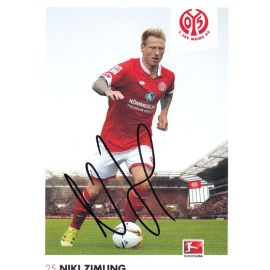Autogramm Fussball | FSV Mainz 05 | 2015 | Niki ZIMLING
