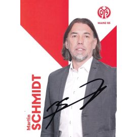 Autogramm Fussball | FSV Mainz 05 | 2021 | Martin SCHMIDT