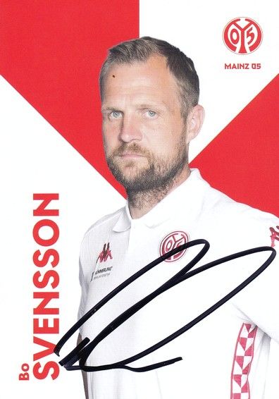 Autogramm Fussball | FSV Mainz 05 | 2021 | Bo SVENSSON
