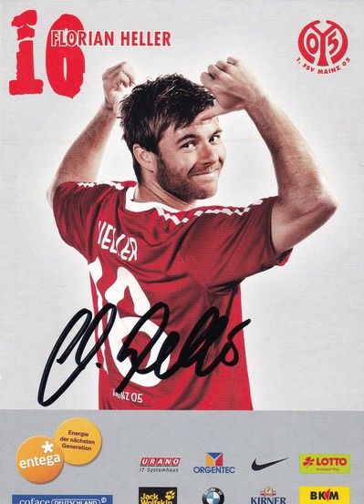 Autogramm Fussball | FSV Mainz 05 | 2010 | Florian HELLER