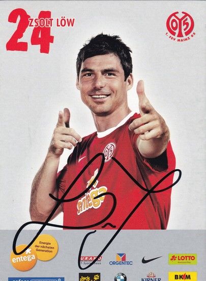 Autogramm Fussball | FSV Mainz 05 | 2010 | Zsolt LÖW
