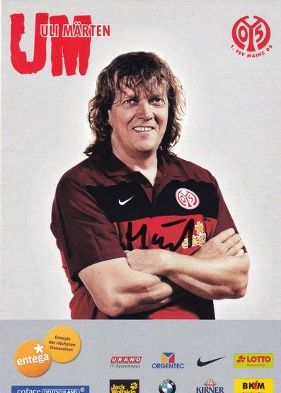 Autogramm Fussball | FSV Mainz 05 | 2010 | Uli MÄRTEN