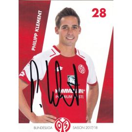 Autogramm Fussball | FSV Mainz 05 | 2017 | Philipp KLEMENT
