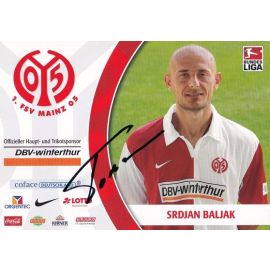 Autogramm Fussball | FSV Mainz 05 | 2008 | Srdjan BALJAK