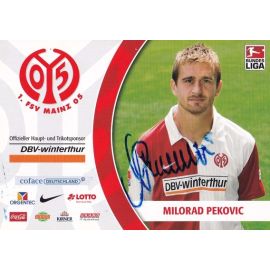 Autogramm Fussball | FSV Mainz 05 | 2008 | Milorad PEKOVIC