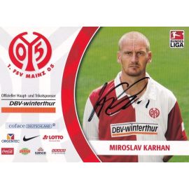 Autogramm Fussball | FSV Mainz 05 | 2008 | Miroslav KARHAN 