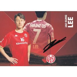 Autogramm Fussball | FSV Mainz 05 | 2022 | Jae-Sung LEE