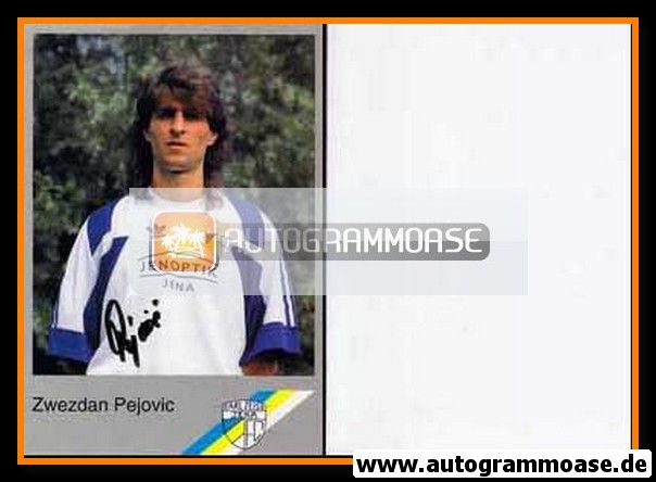 Autogramm Fussball | FC Carl Zeiss Jena | 1993 | Zvezdan PEJOVIC