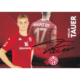 Autogramm Fussball | FSV Mainz 05 | 2022 | Niklas TAUER