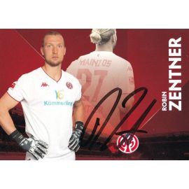 Autogramm Fussball | FSV Mainz 05 | 2022 | Robin ZENTNER