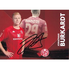 Autogramm Fussball | FSV Mainz 05 | 2022 | Jonathan BURKARDT