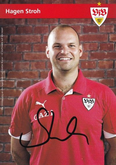 Autogramm Fussball | VfB Stuttgart | 2010 | Hagen STROH