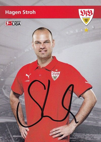 Autogramm Fussball | VfB Stuttgart | 2009 | Hagen STROH 