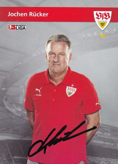 Autogramm Fussball | VfB Stuttgart | 2009 | Jochen RÜCKER 
