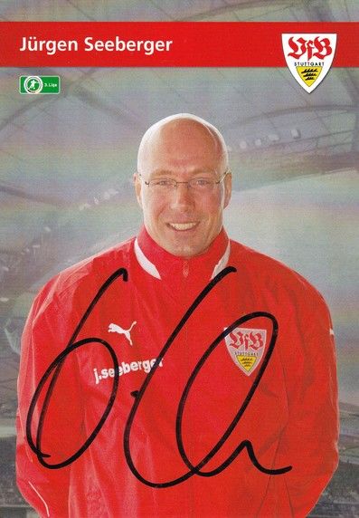 Autogramm Fussball | VfB Stuttgart II | 2009 | Jürgen SEEBERGER