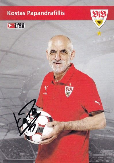 Autogramm Fussball | VfB Stuttgart | 2009 | Kostas PAPANDRAFILLIS