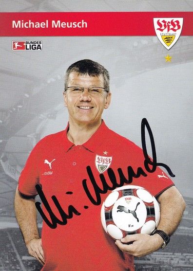 Autogramm Fussball | VfB Stuttgart | 2009 | Michael MEUSCH 