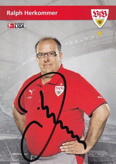 Autogramm Fussball | VfB Stuttgart | 2009 | Ralph HERKOMMER 