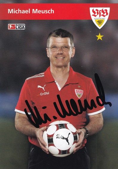 Autogramm Fussball | VfB Stuttgart | 2008 | Michael MEUSCH