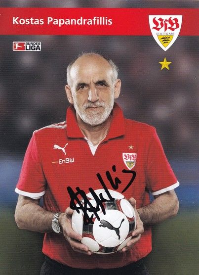 Autogramm Fussball | VfB Stuttgart | 2008 | Kostas PAPANDRAFILLIS