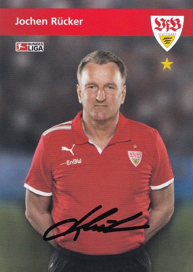 Autogramm Fussball | VfB Stuttgart | 2008 | Jochen RÜCKER