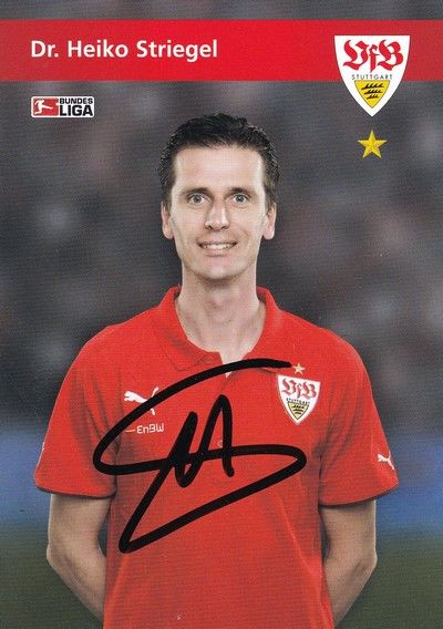 Autogramm Fussball | VfB Stuttgart | 2008 | Heiko STRIEGEL