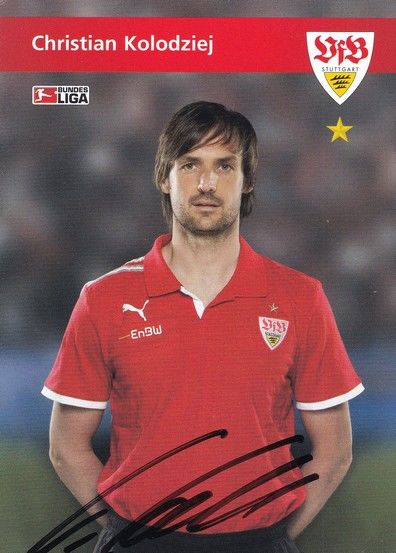 Autogramm Fussball | VfB Stuttgart | 2008 | Christian KOLODZIEJ
