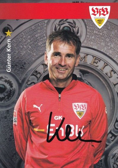 Autogramm Fussball | VfB Stuttgart | 2007 | Günter KERN