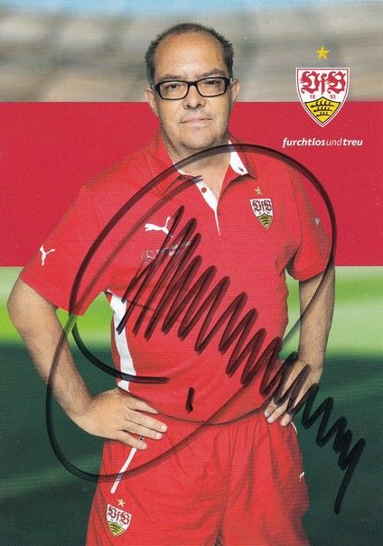 Autogramm Fussball | VfB Stuttgart | 2014 | Ralph HERKOMMER