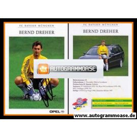 Autogramm Fussball | FC Bayern München | 1997 | Bernd DREHER