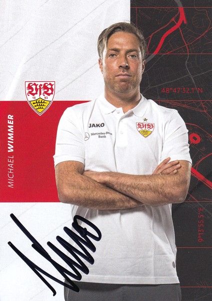 Autogramm Fussball | VfB Stuttgart | 2020 | Michael WIMMER