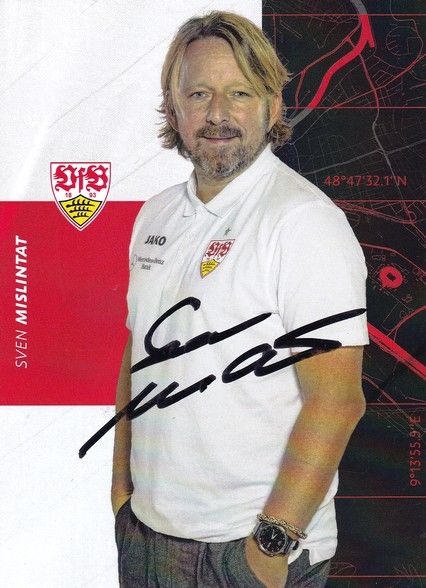 Autogramm Fussball | VfB Stuttgart | 2020 | Sven MISLINTAT
