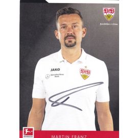 Autogramm Fussball | VfB Stuttgart | 2021 | Martin FRANZ