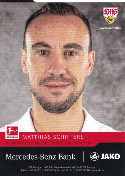 Autogramm Fussball | VfB Stuttgart | 2021 | Matthias SCHIFFERS