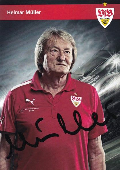 Autogramm Fussball | VfB Stuttgart | 2012 | Helmar MÜLLER