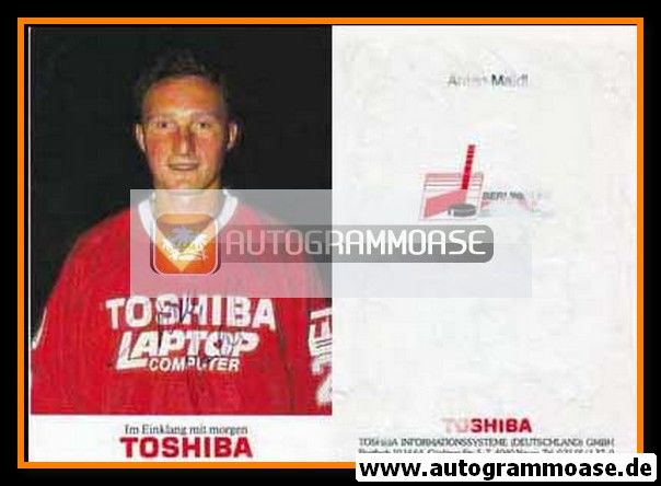 Autogramm Eishockey | BSC Preussen Berlin | 1990 | Anton MAIDL