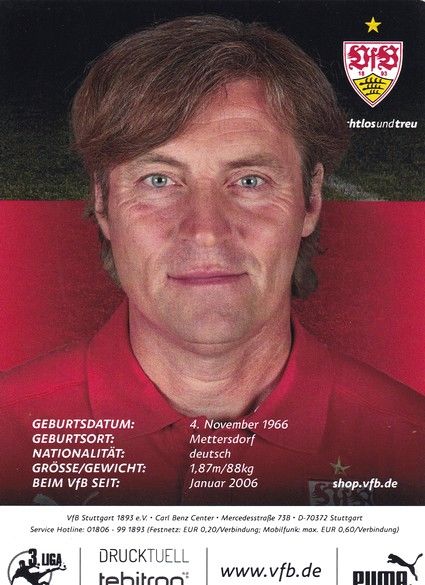 Autogramm Fussball | VfB Stuttgart II | 2015 | Walter THOMAE