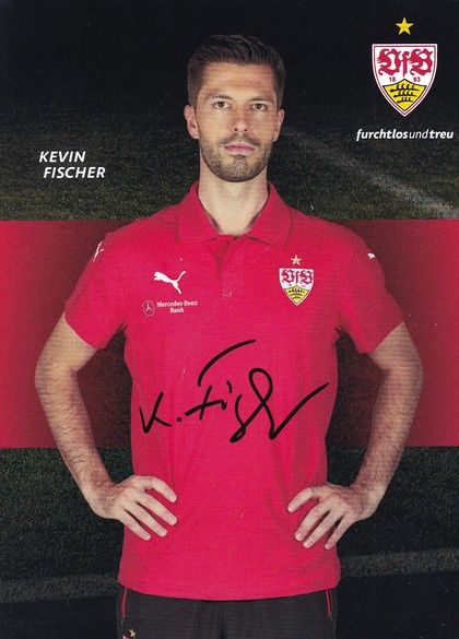 Autogramm Fussball | VfB Stuttgart II | 2015 | Kevin FISCHER