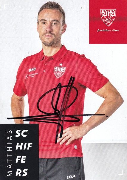 Autogramm Fussball | VfB Stuttgart | 2019 | Matthias SCHIFFERS 