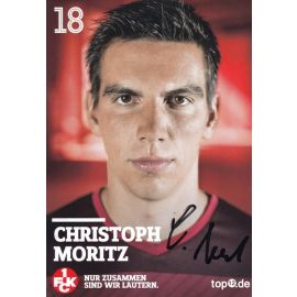 Autogramm Fussball | 1. FC Kaiserslautern | 2016 | Christoph MORITZ
