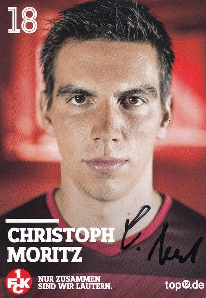 Autogramm Fussball | 1. FC Kaiserslautern | 2016 | Christoph MORITZ