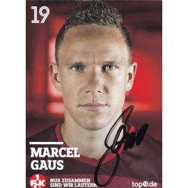 Autogramm Fussball | 1. FC Kaiserslautern | 2016 | Marcel GAUS