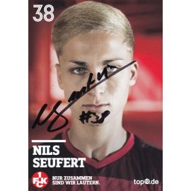 Autogramm Fussball | 1. FC Kaiserslautern | 2016 | Nils SEUFERT