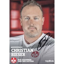 Autogramm Fussball | 1. FC Kaiserslautern | 2016 | Christian BIESER
