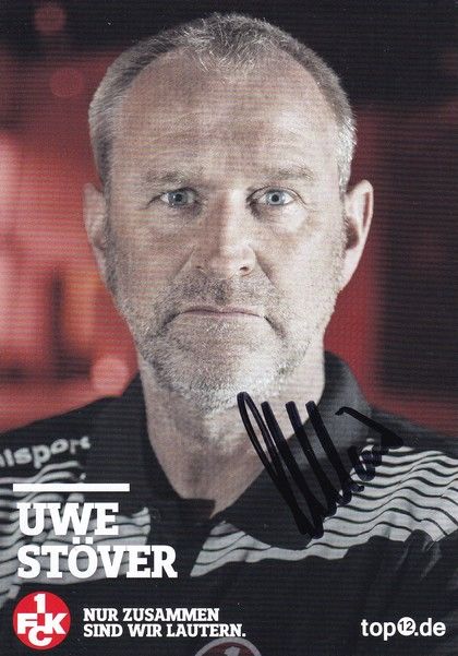 Autogramm Fussball | 1. FC Kaiserslautern | 2016 | Uwe STÖVER