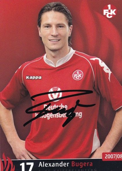 Autogramm Fussball | 1. FC Kaiserslautern | 2007 | Alexander BUGERA